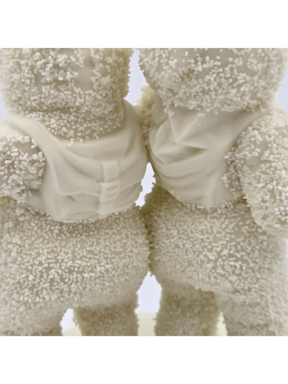 Dept 56 Snowbabies 68454 Set of 2 Porcelain Figurines Let's All Chime In - Picture 5 of 11